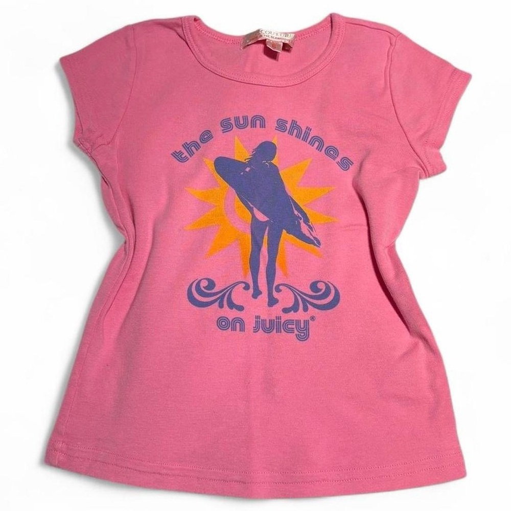 2000’s Vintage Kids Juicy Couture Graphic Tee Shirt